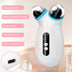 Microcurrent Facial Toner – Temporarily Improves Wrinkle Appearance White