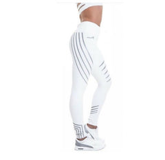 High-Waisted Reflective Leggings – Squat Proof Workout Pants Women