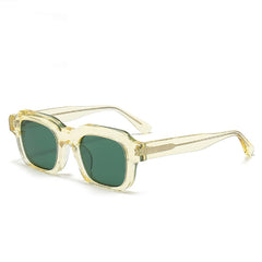Thick Acetate Frame Sunglasses – Gradient Lenses UV400 Protection