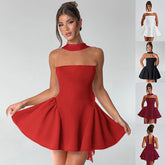 Bodycon Tube Dress – Back Zipper Mini Party Dress Women