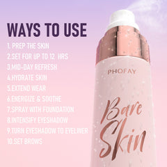 Dewy Finish Setting Spray – Hyaluronic Acid 12-Hour Wear 4oz
