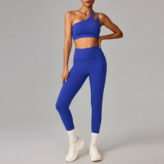 Quick-Dry Compression Sports Suit – Tight-Fitting 2-Piece Workout Set
