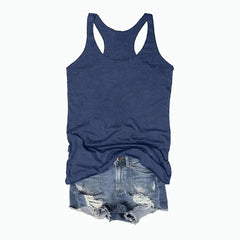 Women's Tank Top 5-Pack – Racerback Crew Neck 95% Cotton