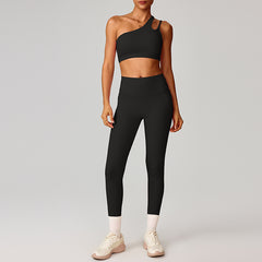 Quick-Dry Compression Sports Suit – Tight-Fitting 2-Piece Workout Set