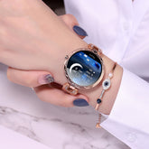 Women's Smartwatch – 3 ATM Heart Rate Tracker iOS Android Compatible