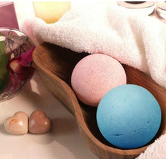 Lavender Rose Mint Bath Bombs – 4oz Fizzing 6-Pack Vegan