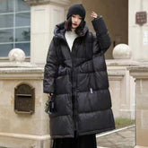 Women's Duck Down Jacket – 550FP 85/15 Hooded Water-Resistant