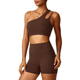 Quick-Dry Compression Sports Suit – Tight-Fitting 2-Piece Workout Set