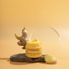 Turmeric Glow Skincare Set – 3 Piece Radiance Serum Cream Cleanser