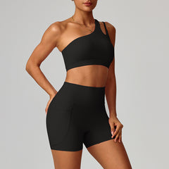 Quick-Dry Compression Sports Suit – Tight-Fitting 2-Piece Workout Set