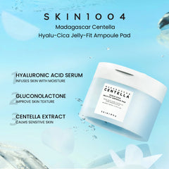 SKIN1004 Centella Toner Pads – 70ct Madagascar Extract Korean Skincare