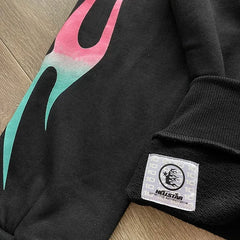 HS Sport Oversized Sports Hoodie – Bold Logo with Gradient Print