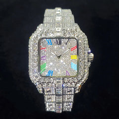 2025 Luxury Iced Out Diamond Watch for Men