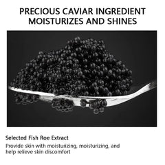 Caviar Essence Serum Set – 15pc Korean Skincare Kit with Gift Box