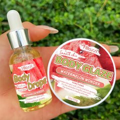 Moisturizing Body Glaze & Oil Duo – Vanilla Coconut Citrus Scents