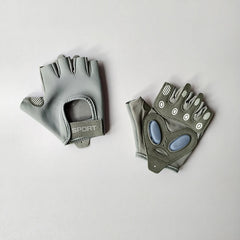 Women's Half-Finger Fitness Gloves – Anti-Slip Palm Grip