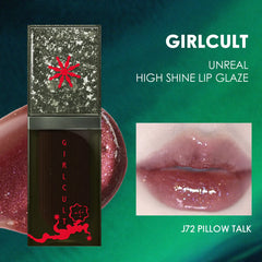 Girlcult Unreal High Shine Lip Glaze – Mirror-Like 3D Dimensional Shine with Lip-Plumping Effect