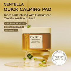 SKIN1004 Centella Toner Pads – 70ct Madagascar Extract Korean Skincare