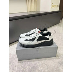 Deqin Women's Skate Shoes - Lightweight Shock Absorption Quick-Dry Leather Sneakers