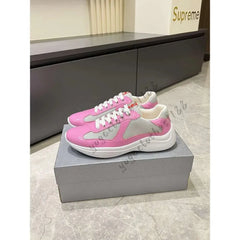 Deqin Women's Skate Shoes - Lightweight Shock Absorption Quick-Dry Leather Sneakers