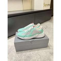 Deqin Women's Skate Shoes - Lightweight Shock Absorption Quick-Dry Leather Sneakers