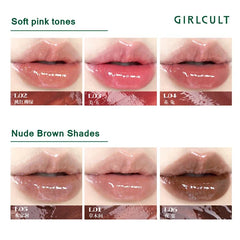 Girlcult Peach Makeup Gift Set – 20-Piece All-in-One Kit with Lipstick, Blush, Lip Gloss & Mirror