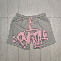 Y2K Matching Set – Oversized Tee & Low-Rise Shorts Cotton Women