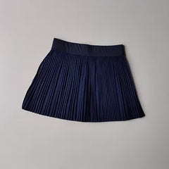 Floral Pleated Sports Skirt for Women – Quick-Dry Tennis Badminton Skort with Built-in Shorts