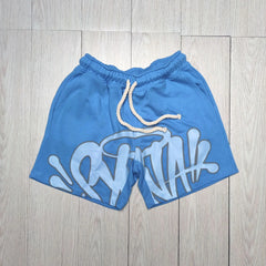 Y2K Matching Set – Oversized Tee & Low-Rise Shorts Cotton Women