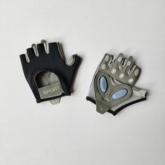 Women's Half-Finger Fitness Gloves – Anti-Slip Palm Grip