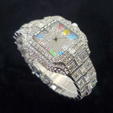 2025 Luxury Iced Out Diamond Watch for Men