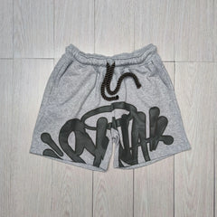 Y2K Matching Set – Oversized Tee & Low-Rise Shorts Cotton Women