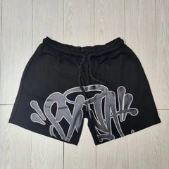 Y2K Matching Set – Oversized Tee & Low-Rise Shorts Cotton Women