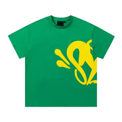 Y2K Matching Set – Oversized Tee & Low-Rise Shorts Cotton Women