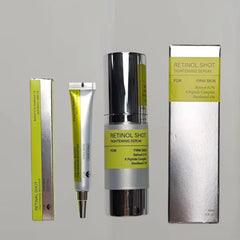 Korean Retinol Skincare Set – Firming Face Serum, Brightening Eye Cream