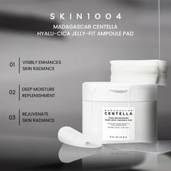 SKIN1004 Centella Toner Pads – 70ct Madagascar Extract Korean Skincare