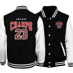 Retro Los Angeles Letterman Jacket – Loose-Fit Baseball-Style Coat for Men