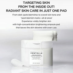 SKIN1004 Centella Toner Pads – 70ct Madagascar Extract Korean Skincare