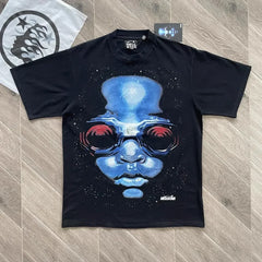 HS Future Alien Short Sleeve T-Shirt – American High Street Boy's Glasses Alien Graphic Tee
