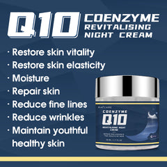 CoQ10 Night Cream – Anti-Aging Moisturizer for Firmer Morning Skin
