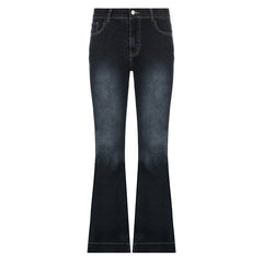 Low Rise Skinny Jeans – Medium Wash Slim Fit Y2K Denim