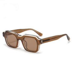 Thick Acetate Frame Sunglasses – Gradient Lenses UV400 Protection