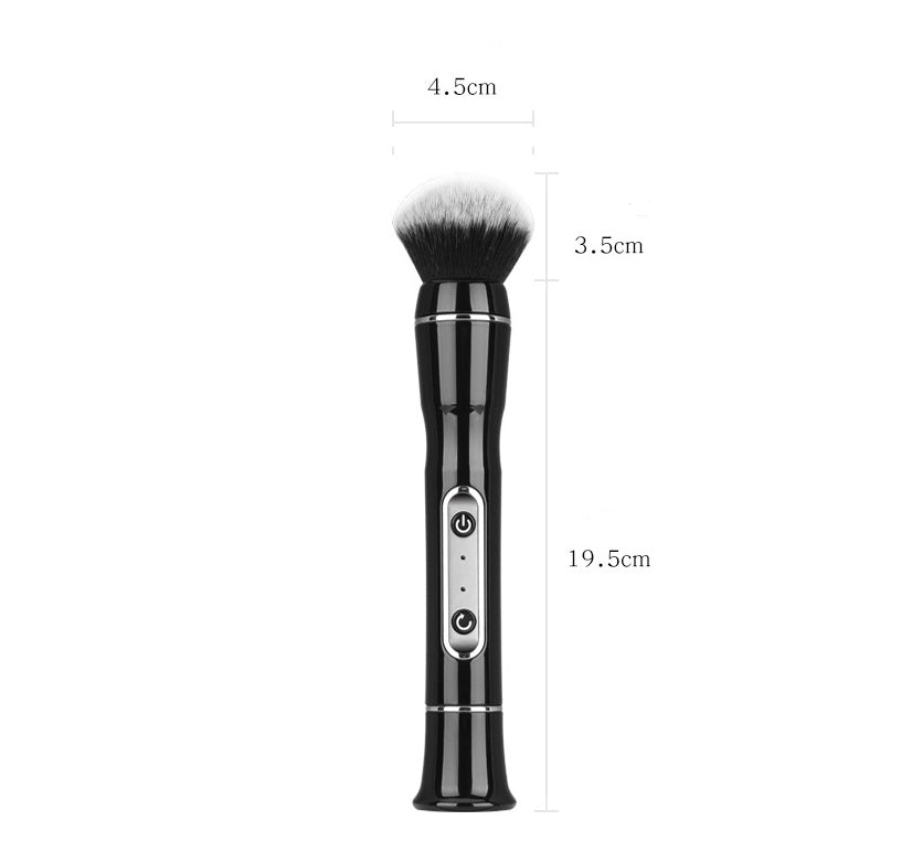 Electric Foundation Brush – USB Rechargeable 60min Battery Waterproof Head