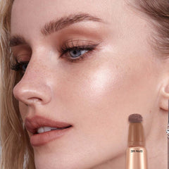 Glass Skin Highlighter Wand – Dewy Liquid 12-Hour Wear Universal