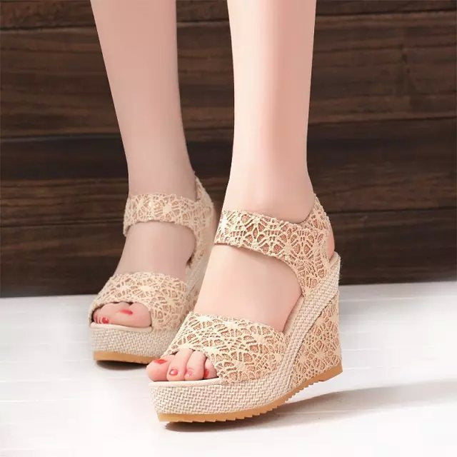 Block Heel Sandals – 3in Vegan Leather Platform Casual Evening