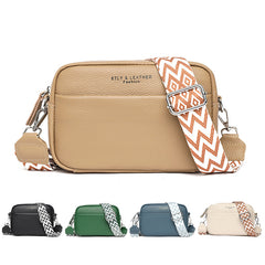 Small Square Crossbody – Vegan Leather 7x5in Adjustable Strap