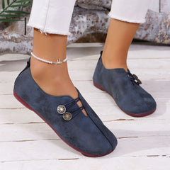 Square Toe Mule Sandals – Flat Slip-On Sandals Women Summer