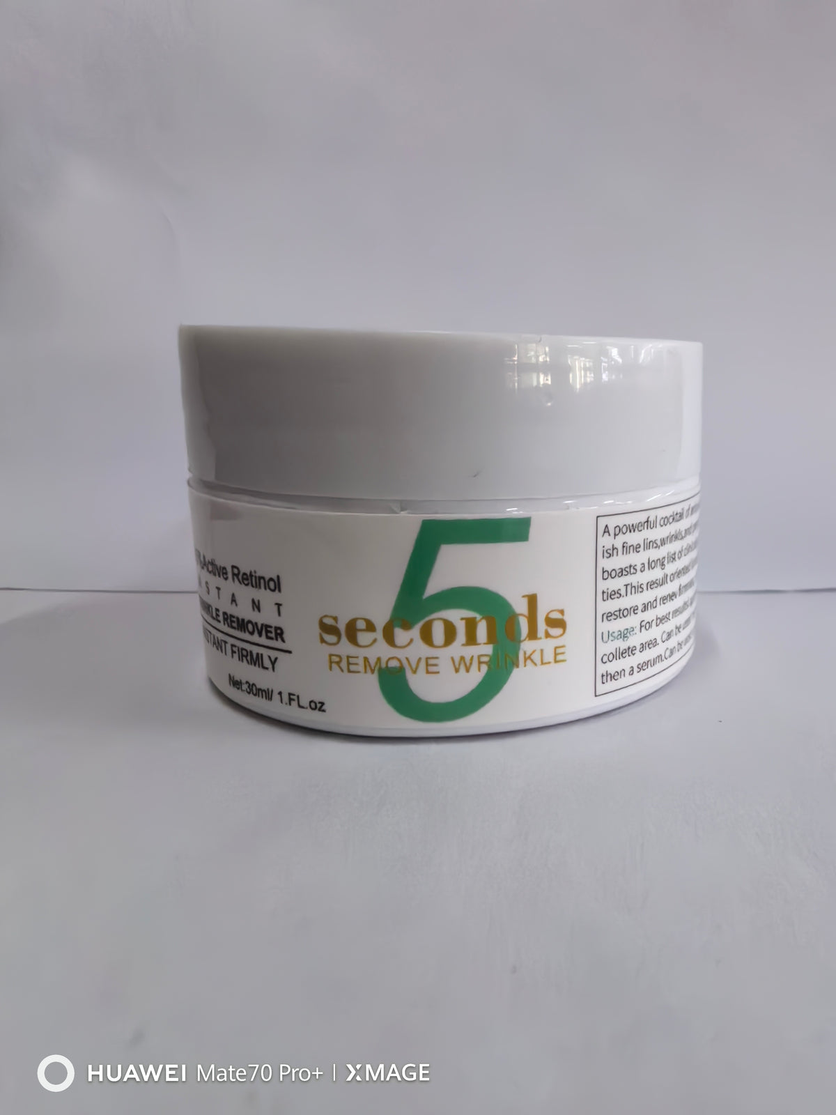 Retinol Night Cream 0.3% – Anti-Aging Moisturizer for Fine Lines