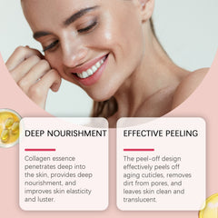 Hoygi Collagen Peel-Off & Tear Mask – Deep Pore Cleansing + Intense Moisturizing Face Mask