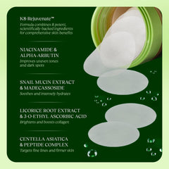 Cucumber Hydrogel Under-Eye Patches – 100-Pack Hydrating & Soothing Gel Masks